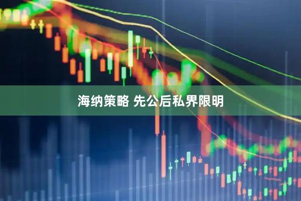 海纳策略 先公后私界限明