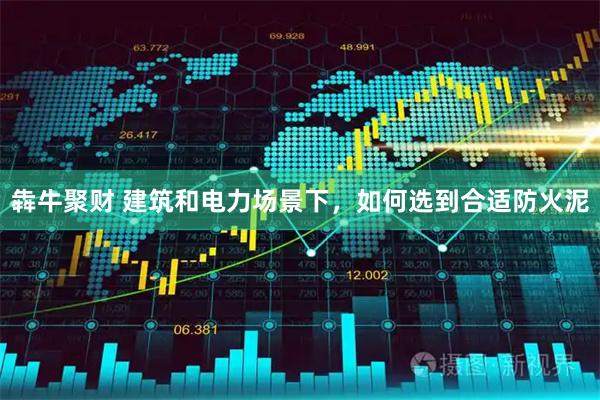 犇牛聚财 建筑和电力场景下，如何选到合适防火泥